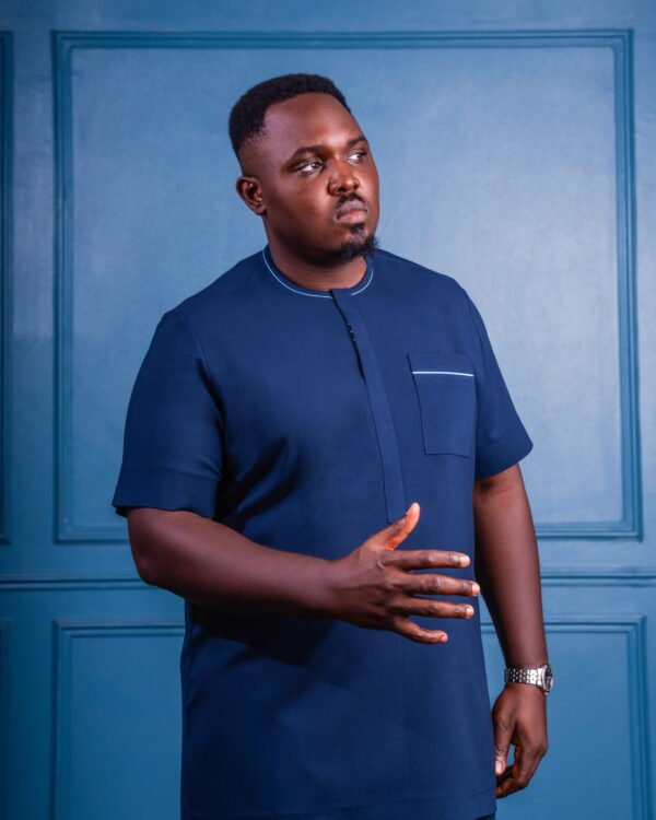 IMG_2943 (1) Navy Blue Lean Cut Short Sleeve