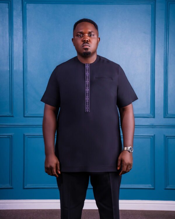 IMG_2955 (1) Black Short Sleeve Lean Fit