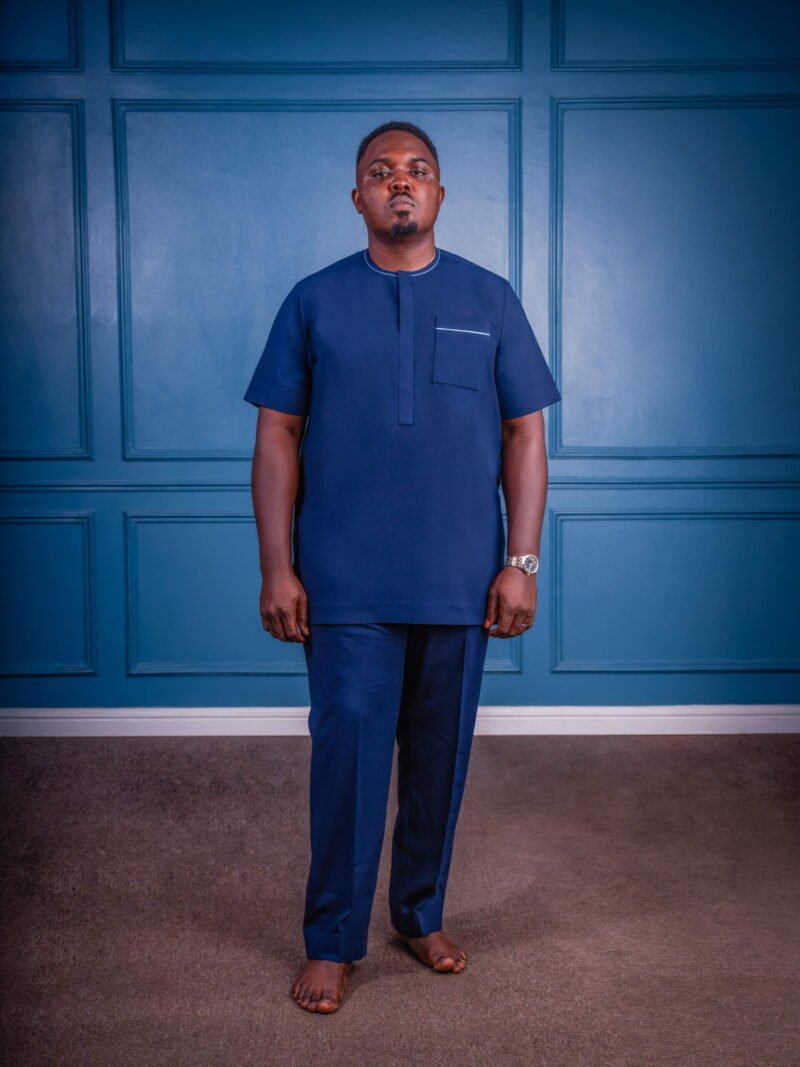 IMG_2967 (1) Navy Blue Lean Cut Short Sleeve